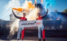 Gonzalo de Andrés y Tommy Pintos, campeones de Europa con McLaren