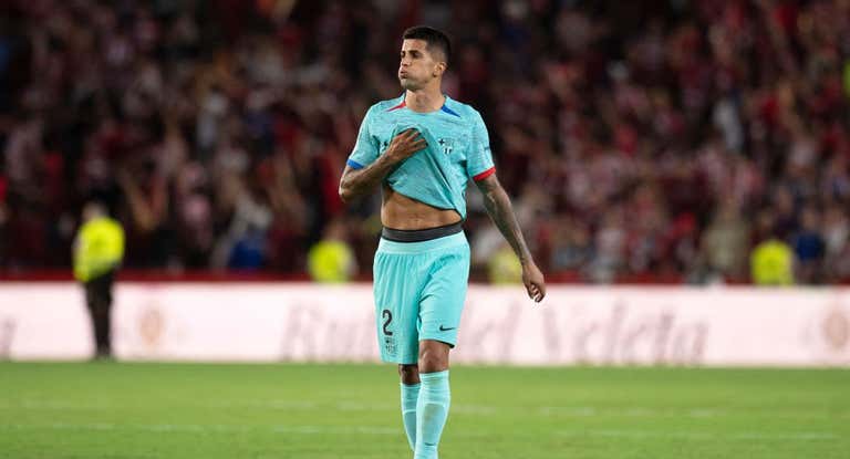 El valor de João Cancelo en LaLiga Fantasy está bajando.
