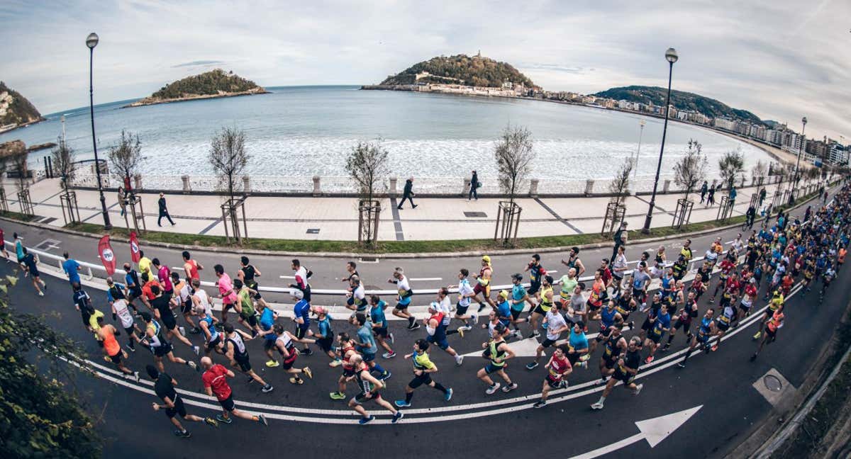 La maratón de San Sebastián, en 2022./Fotorunners.es
