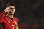 Álvaro Morata porta la bandera de esta Selección