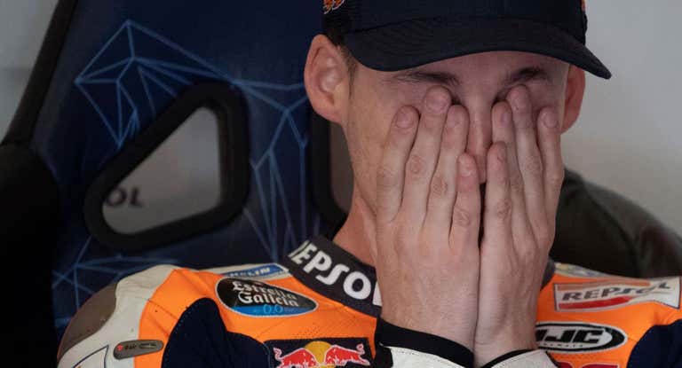 Pol Espargaró, en el GP de Jerez del año pasado.