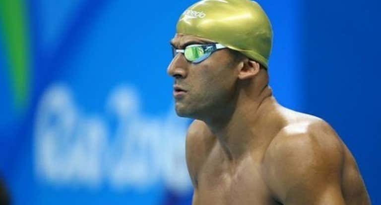 Ahmed Gebrel en los Juegos de Río.
