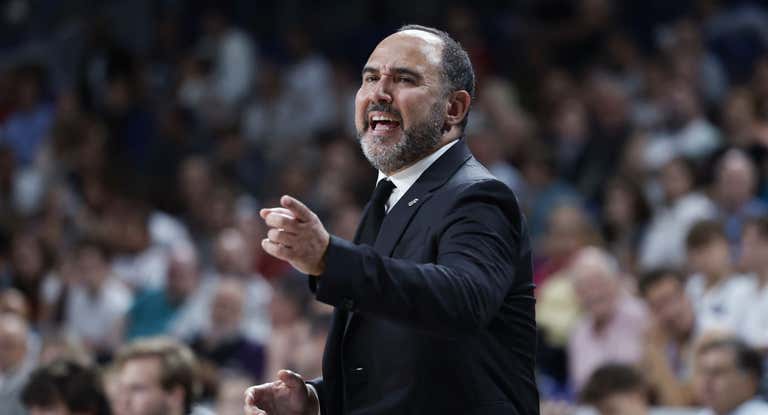 Chus Mateo, en la victoria del Real Madrid sobre el UCAM Murcia. </p><p>