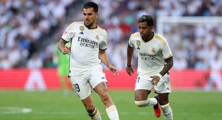 Dani Ceballos, en acción durante el partido ante Osasuna.