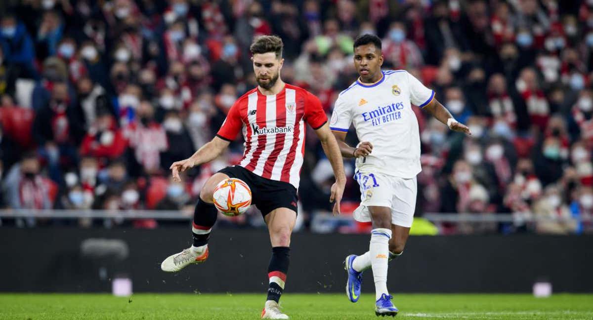 Yeray en un partido frente al Madrid. /REUTERS