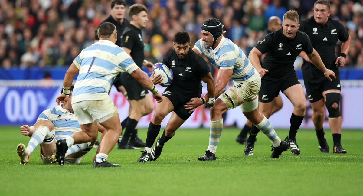 Nueva Zelanda derrota a Argentina en el Mundial de rugby./WORLD CUP RUGBY