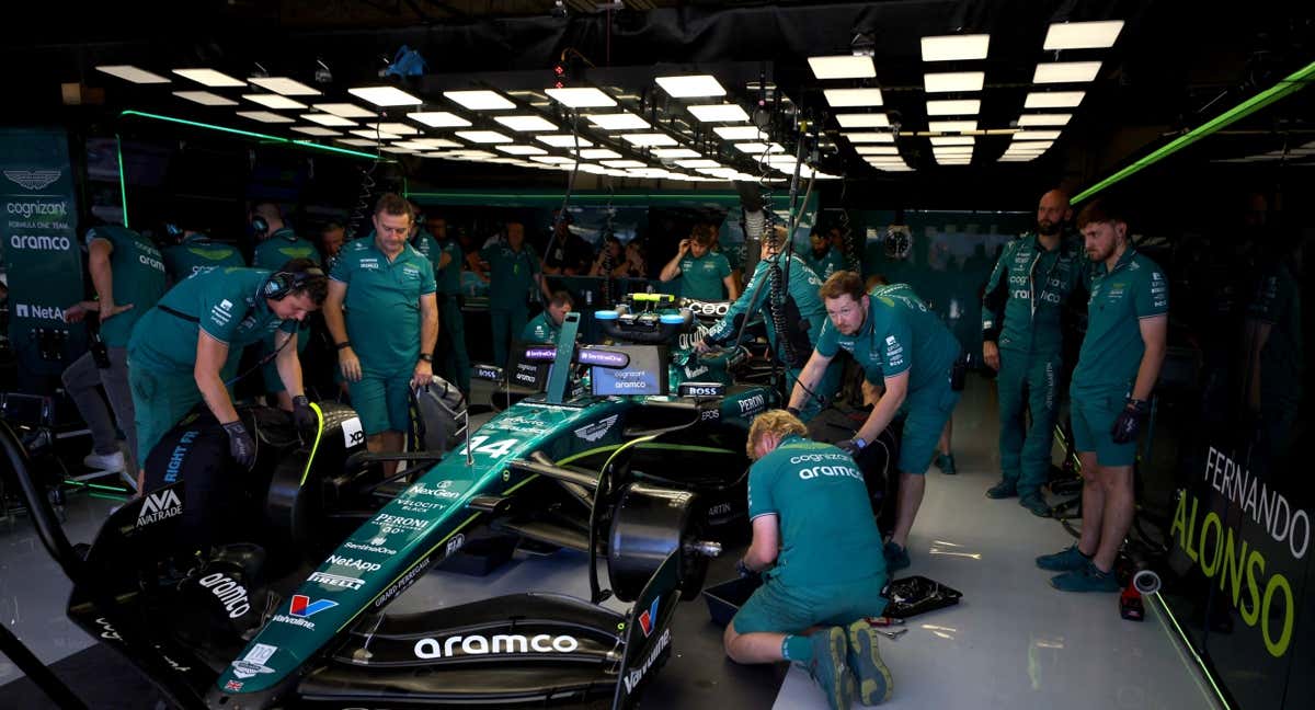 Problemas para Alonso y Stroll en los únicos libres del GP de EE UU