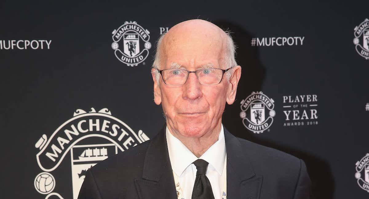 Bobby Charlton, en una foto de archivo en 2018./Getty Images