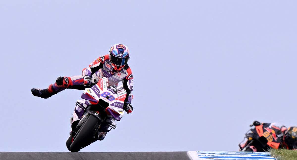 Jorge Martín en el GP de Australia. /AFP