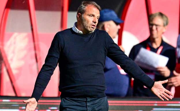 Steijn durante la derrota contra el Utrecht.  EFE