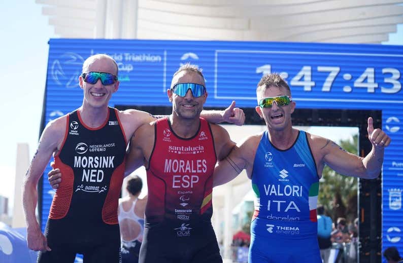 España se adjudica un botín de nueve medallas en la Copa del Mundo de Triatlón Paralímpico