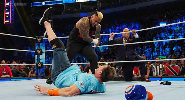 John Cena recibe la ira de Solo Sikoa antes de Crown Jewel