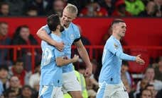 El City enseña en Old Trafford la distancia que le separa del United