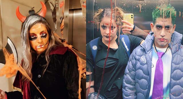 El Halloween más padelero: Alejandra Salazar se lleva el premio al disfraz más terrorífico