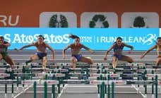 Cuántas calles tiene una pista de atletismo