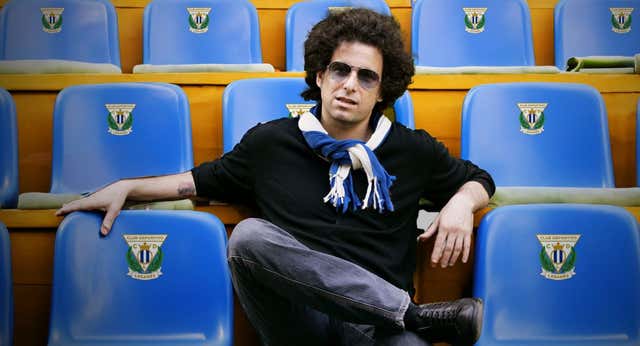 Cuando Calamaro iba a ver los partidos del Leganés: «Intentaba pasar desapercibido, nos enteramos mucho tiempo después»