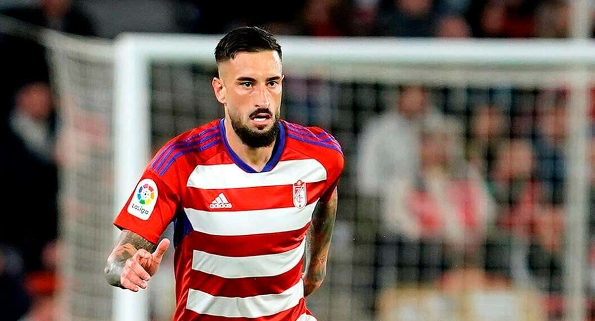 Cabaco, la pasada temporada con el Granada CF. /GRANADA CF/P. V.