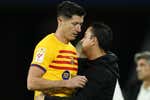 Lewandowski ataca como si el Barça fuese el Bayern... y no funciona