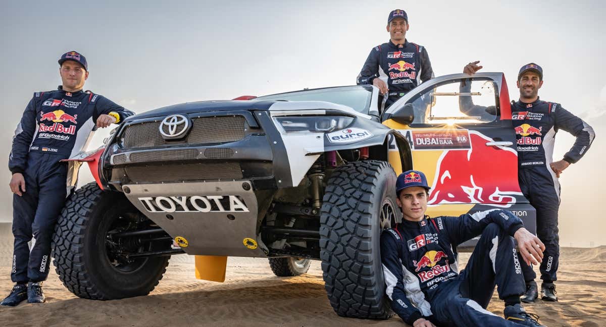 Toyota apuesta por los jóvenes para reemplazar a Al Attiyah, con el español Armand Monleón de copiloto