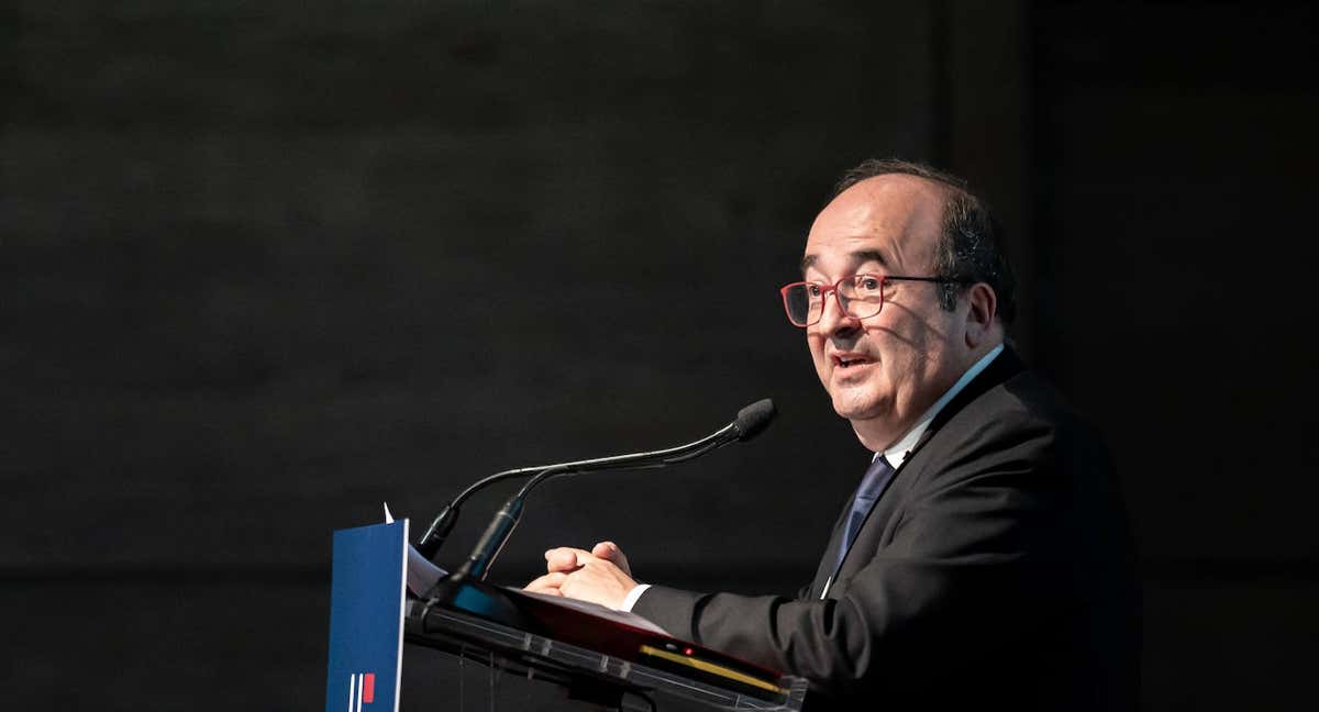 Miquel Iceta, ministro de Cultura y Deporte, clausura la Conferencia Internacional sobre la Igualdad de Género en el Deporte. /Diego Radamés / Europa Press