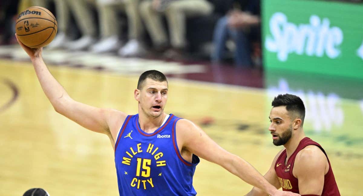 Jokic, durante el partido de esta noche. /Reuters