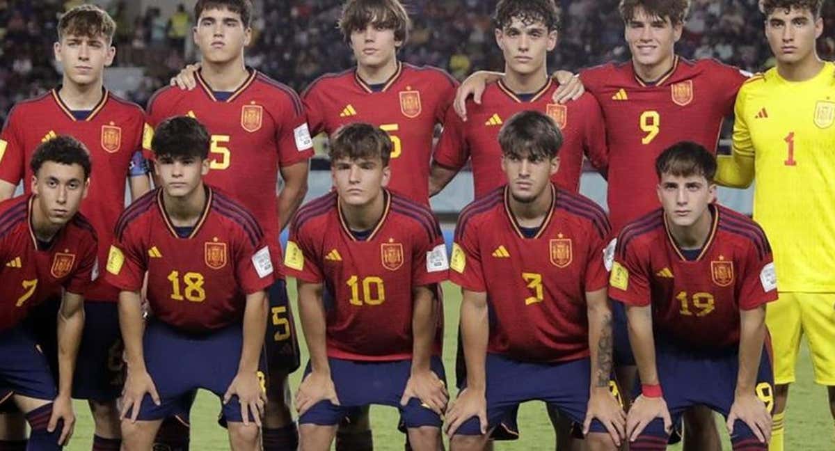 España sub 17 plantilla