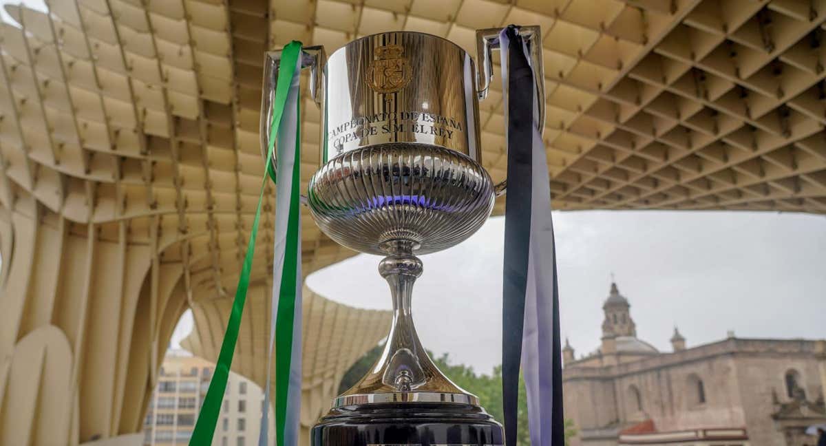 El trofeo de la Copa del Rey./EFE