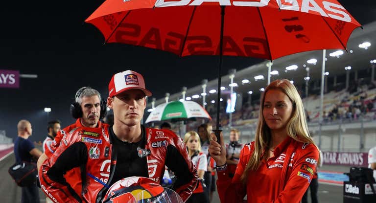 Pol Espargaró, en el Gran Premio de Catar.