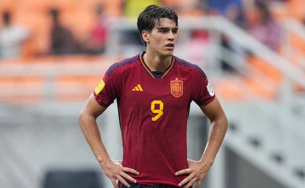 Guiu, tras una ocasión fallada.  FIFA