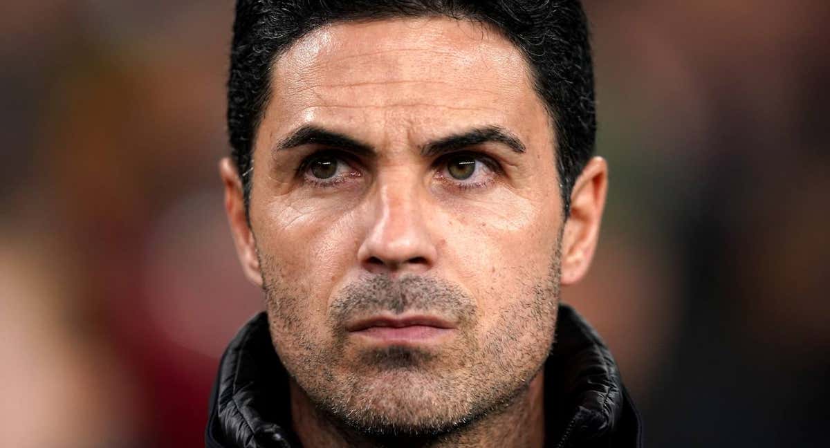 Mikel Arteta, entrenador del Arsenal./EP