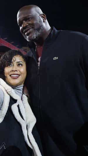 Shaq, el pasado fin de semana en Las Vegas. AFP