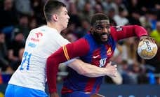 La plantilla completa del Barça Balonmano