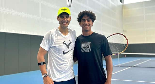 El jordano apadrinado por Nadal gracias al vínculo del tío Toni con una princesa: “Me dice que sea feliz pero no demasiado”