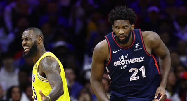 Joel Embiid tritura a los Lakers y regala a LeBron James la peor derrota de su carrera en la NBA