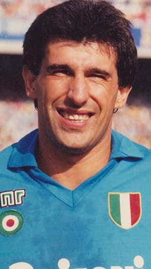 El exjugador del Nápoles Salvatore Bani.