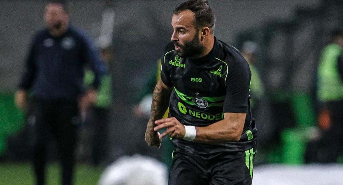 Jesé durante un partido con Coritiba. /@jeserodriguez10