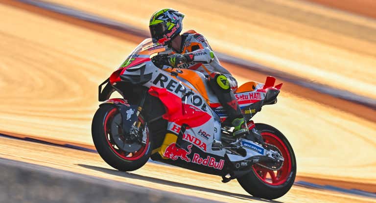 Joan Mir, piloto del equipo Repsol Honda.