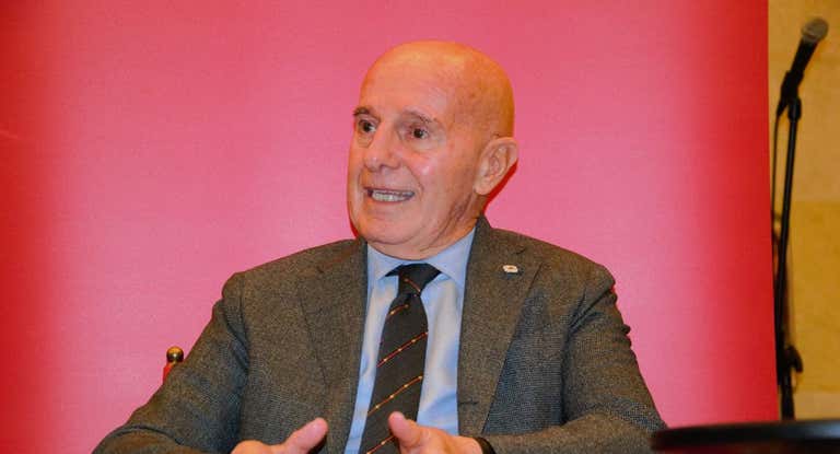Arrigo Sacchi, en la charla con Relevo.