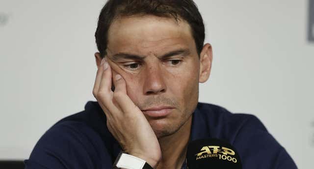 Rafa Nadal mira a los ojos a la retirada: «Hay posibilidades de que solo sea medio año»
