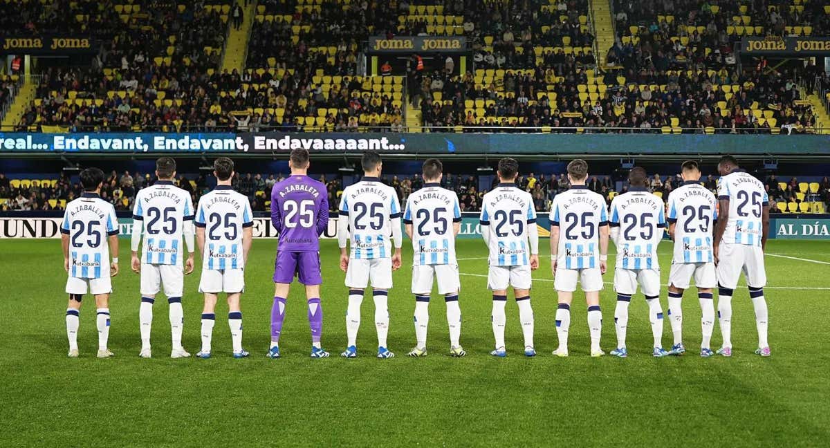 Aitor Zabaleta, presente en el once de la Real Sociedad para medirse al Villarreal.