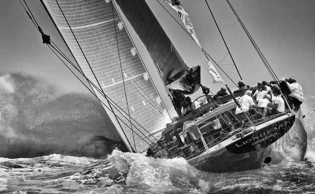 Fotografía ganadora de la categoría "Vela". JESUS RENEDO
