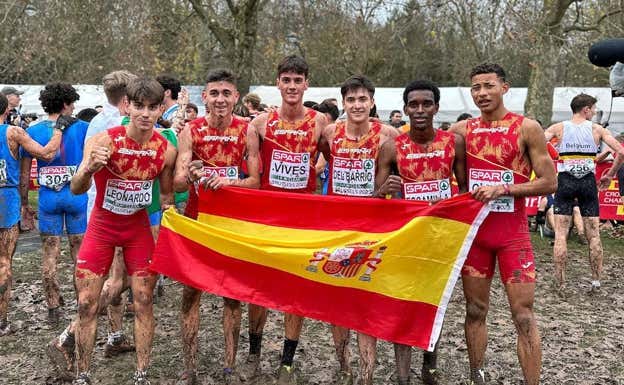 El equipo español sub 20, bronce en el Campeonato de Europa de campo a través.  RFEA