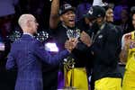LeBron James amplía su palmarés con el primer MVP de la Copa NBA