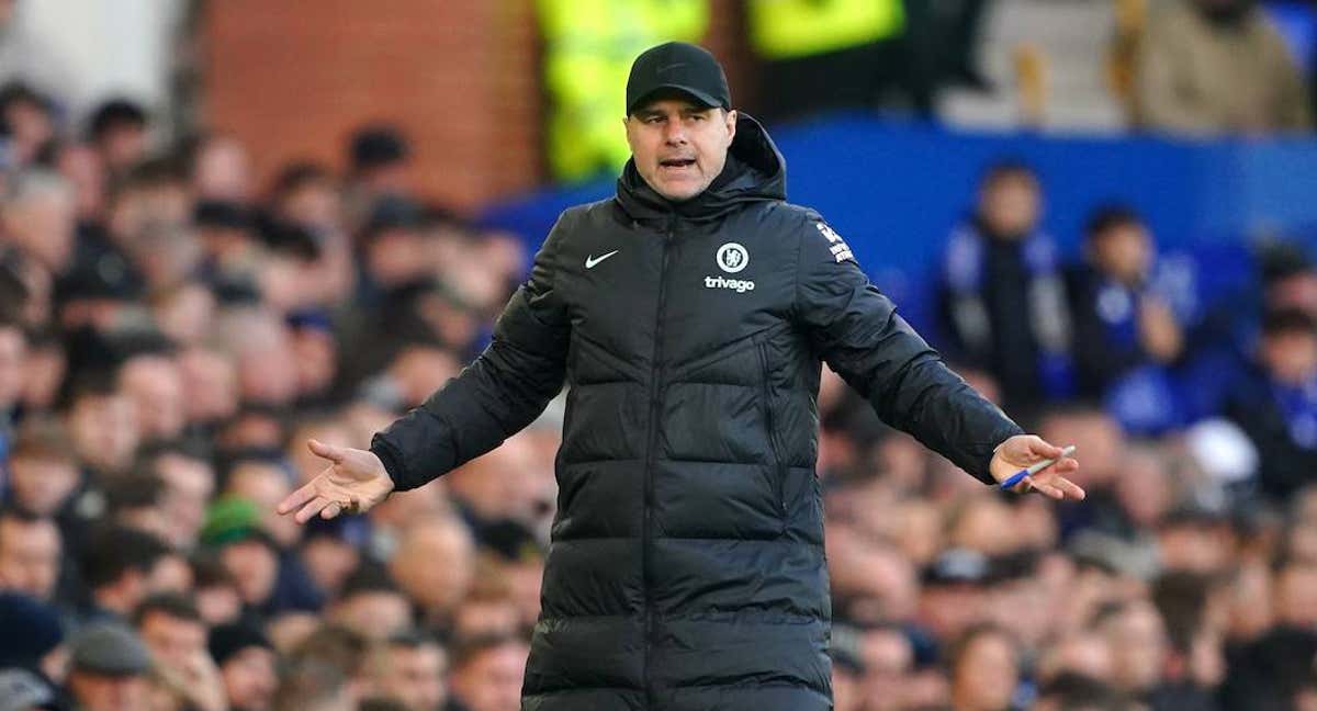 Mauricio Pochettino, entrenador del Chelsea./AFP