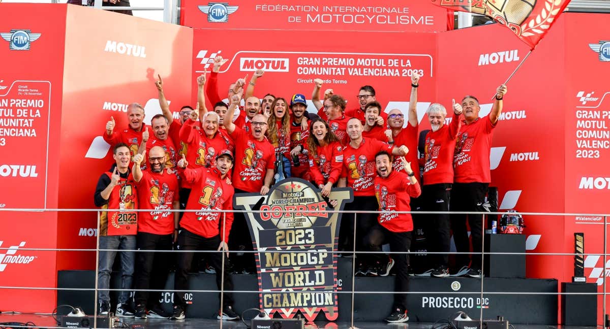 Los números y la filosofía particular detrás del año perfecto de Ducati en MotoGP 2023