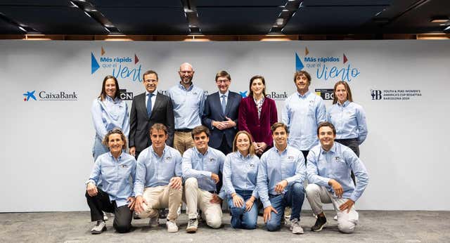 CaixaBank ameriza en la Copa América con el Sail Team BCN