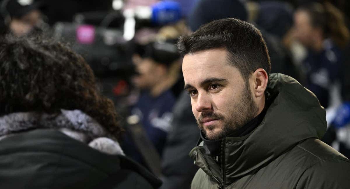 Giraldez, en el partido de Champions League ante el Rosengard en Malmo. /EFE