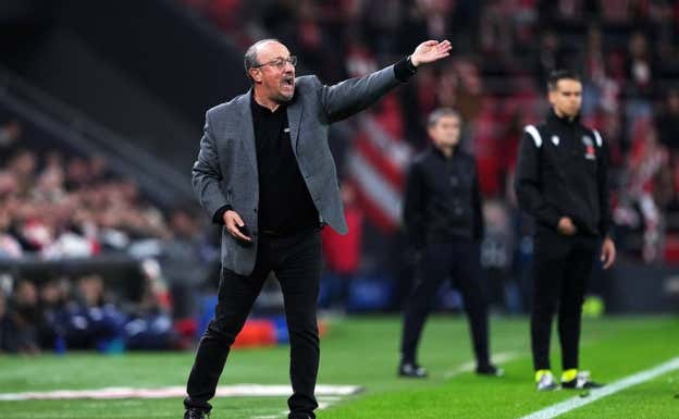 Benítez, en un partido esta temporada.  Getty