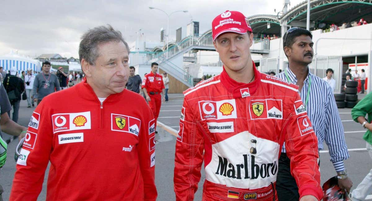 Jean Todt y Michael Schumacher en una imagen de 2006.