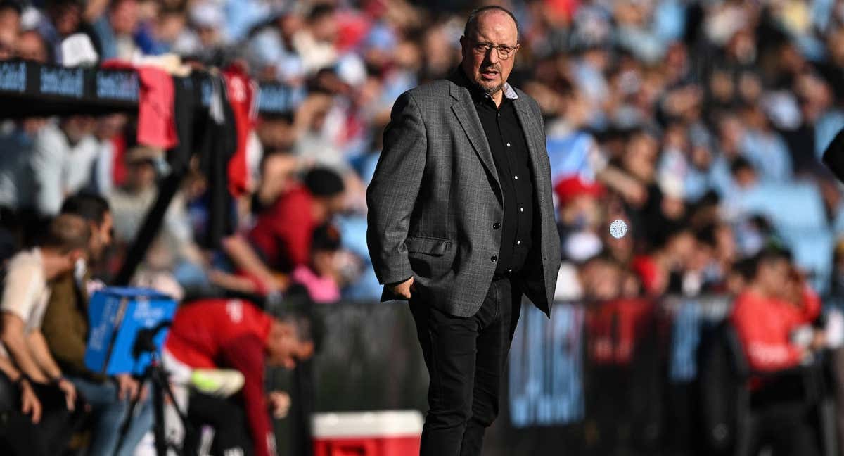 Rafa Benítez, en el partido ante el Granada.